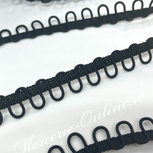 Banda cu gaicute/bride elastice pentru nasturi, cca 1.8cm (la metru) Cod:4183 - Img 5