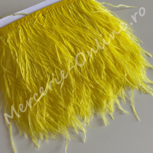 Banda pene strut, Galben, (la metru) Cod:1331