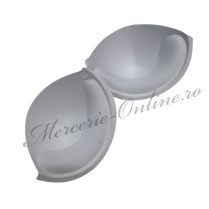 Cupe sutien cu Push-Up Banana, Alb/Negru/Bej (o pereche) Cod:3547 - Img 4