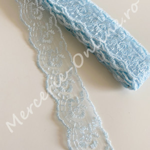 Dantela Angora, cca 4cm, mai multe culori disponibile (9metri/rola) Cod:1353 - Img 6