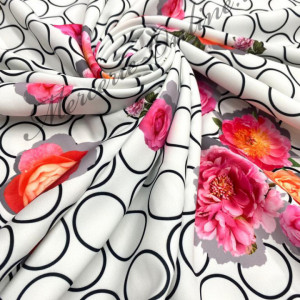 Material textil Barbie imprimat, 1.50m (la metru) Cod:2252