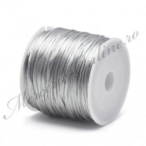 Snur Satin, mai multe culori disponibile, 2mm (91metri/rola) Cod:1163 - Img 5