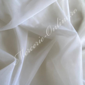 Tulle elastic pentru constructie , Alb, latime 3m (la metru), Cod:1802 - Img 2