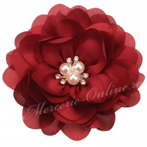 Aplicatie textila floare, 8cm (la bucata) Cod:3037