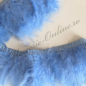 Banda pene lebada, Blue, (la metru) Cod:2528