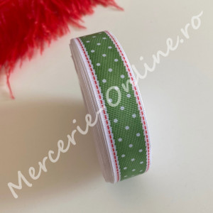 Banda rips cu buline, latime 2.5cm, (22metri/rola) Cod:1339 - Img 4