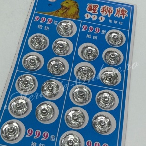 Capse metalice cusut, 12mm (20bucati/set) Cod:2266 - Img 3