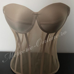 Corset rochii cupe sutien satin, (la bucata) Cod:2561 - Img 8