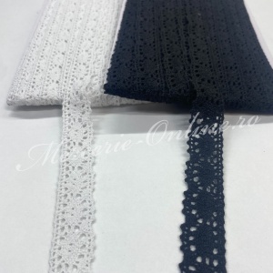 Dantela Bumbac, cca 2cm (9metri/rola) Cod:3291
