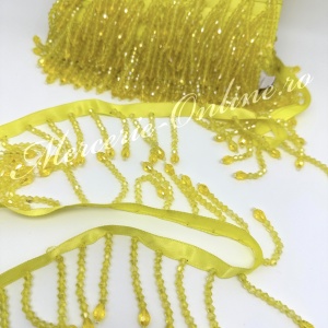 Franjuri margele, lungime cca 5.5cm (la metru) Cod:3369