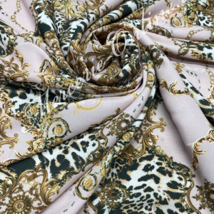 Material textil Triplu Voal Imprimat, 1.50m (la metru) Cod:1589