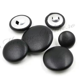 Nasturi Imbracati Piele, (10bucati/SET) Cod:3326