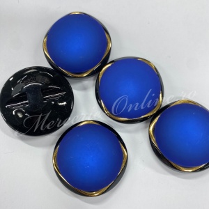 Nasturi Plastic, 18mm/30mm, Albastru Imperial (la bucata) Cod:3192
