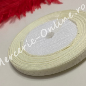 Panglica satin cu buline, latime 0.7cm, (23metri/rola) Cod:1242 - Img 4