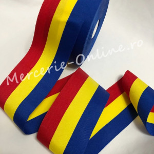 Panglica Tricolor, latime 70mm, (46metri/rola) Cod:1135