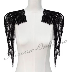 Set aplicatie tip Epoleti cu Margele, Cod:3489