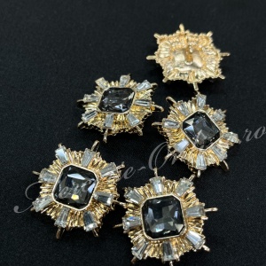 Accesorii Metalice pentru haine tip nasturi, cca 3cm (la bucata) Cod:4065 - Img 6