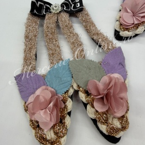 Aplicatie Textila, cca 19x13cm, (la bucata) Cod:3752 - Img 2