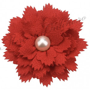 Aplicatie textila flori, (la bucata) Cod:2775 - Img 2