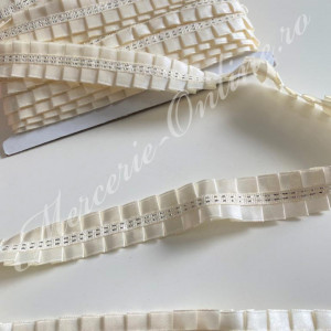 Banda pasmanterie satin, cca 2.5cm (9metri/rola) Cod:2108 - Img 2