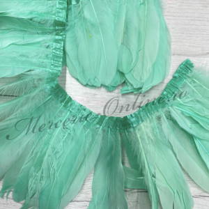 Banda pene porumbel, Verde Menta (la metru) Cod:2836 - Img 2