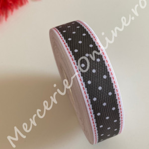 Banda rips cu buline, latime 2.5cm, (22metri/rola) Cod:1339 - Img 5