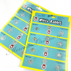 Capse cusut plastic, 18mm (12bucati/set) Cod:0095