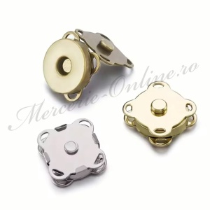 Capse Metalice Magnetice cusut, 14mm (5perechi/set) Cod:3438