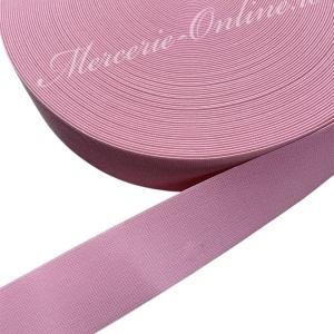 Elastic Lat Colorat, Baby Pink, 60mm (la metru) Cod:3875