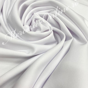 Material textil Barbie, Alb Optic, 1.50m (la metru) Cod:1548