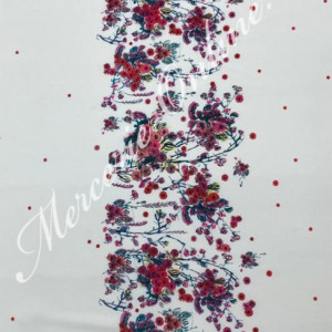 Material textil Barbie imprimat, 1.50m (la metru) Cod:1946 - Img 2