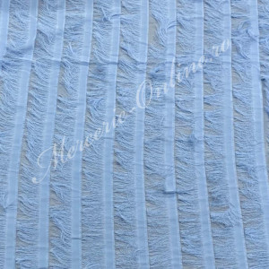 Material textil Voal Cu Franjuri, 1.50m (la metru) Cod:1650 - Img 2
