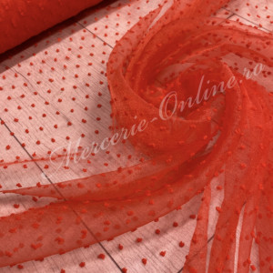 Organza cu picouri, latime 140cm (la metru), Cod:2740 - Img 7