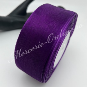 Panglica Organza, 4cm, (45metri/rola) Cod:3137 - Img 4