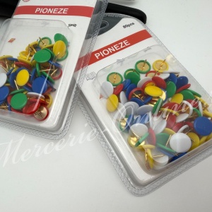 Pioneze Multicolor (80bucati/CUTIE) Cod:3725