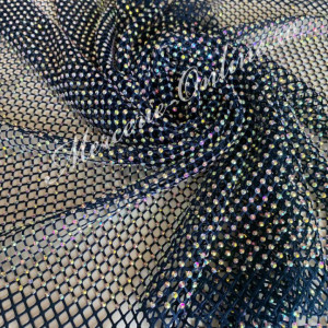Plasa Elastica cu Strasuri, 150x50cm (la bucata) Cod:2269 - Img 2