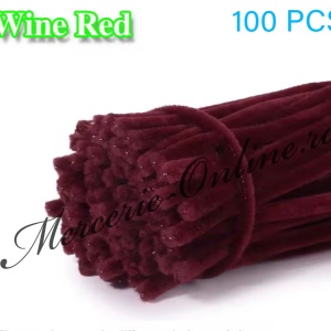 Sarma Plusata Colorata, Bordo, (100bucati/set) Cod:3953