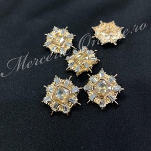 Accesorii Metalice pentru haine tip nasturi, cca 3cm (la bucata) Cod:4065 - Img 3