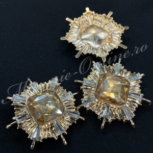 Accesorii Metalice pentru haine tip nasturi, cca 5cm (la bucata) Cod:4066 - Img 6