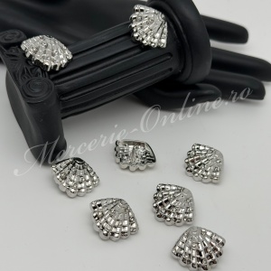 Accesorii Metalice pentru haine tip nasturi, (la bucata) Cod:3886