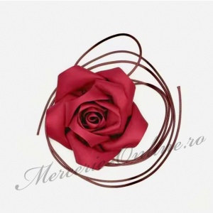 Aplicatie Floare 3D tip trandafir, cca 10cm (la bucata) Cod:3482 - Img 2