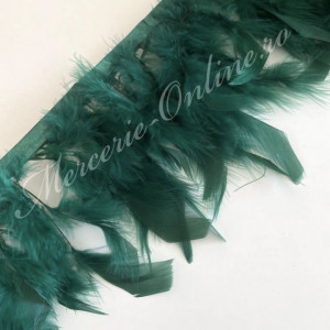 Banda pene curcan, Verde Imperial (la metru) Cod:2395 - Img 2