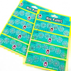 Capse cusut plastic, 15mm (24bucati/set) Cod:0266