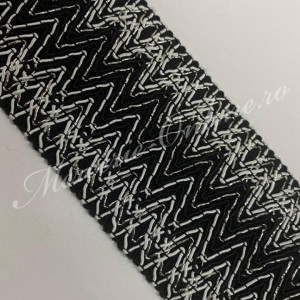 Elastic cu fir lame, 70mm (la metru) Cod:2463