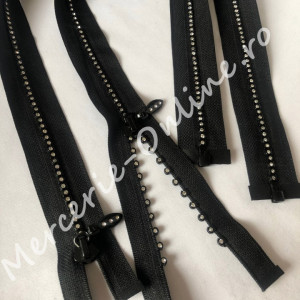 Fermoare cu Strasuri, Detasabile, lungime 60 cm (la bucata) Cod:1014