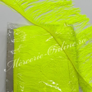 Franjuri, Galben Neon, 20cm (10metri/PACHET) Cod:3851