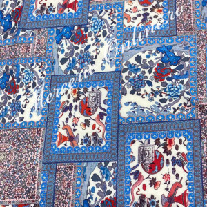 Material textil Barbie imprimat, 1.50m (la metru) Cod:1834 - Img 2