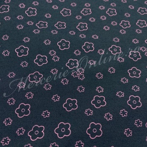 Material textil Blug imprimat, 1.50m (la metru) Cod:1928 - Img 2