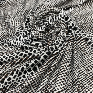 Material textil Lycra plina Animal Print, 1.50m (la metru) Cod:1644