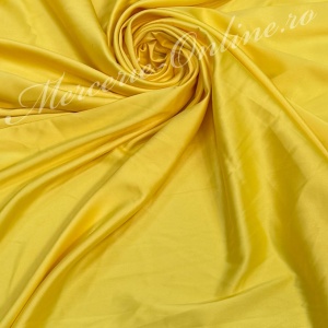 Material textil Tafta Elastica, Galben, 1.50m (la metru) Cod:4021